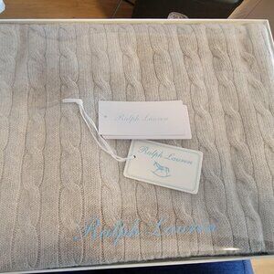 NWT Ralph Lauren Cashmere Baby Blanket